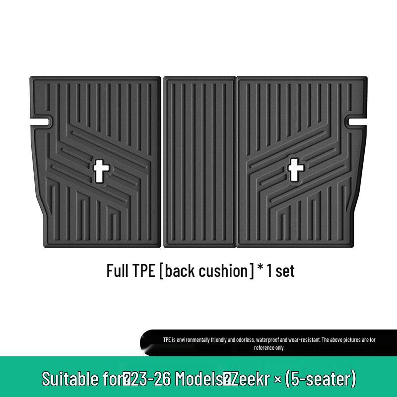Zeekr X Car Floor Mats (23-26): TPE Floor Mats, Vehicle-Specific Trunk Mats & Seat Back Mats