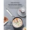 Kobach 16cm Stainless Steel Saucepan for Induction & Gas Stoves
