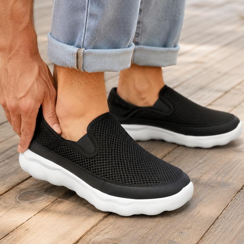 Summer New Style High-Volume Mesh One-Piece Casual Running Shoes - Fashionable Trendy Men'S Shoes - Sports Shoes - Casual Shoes