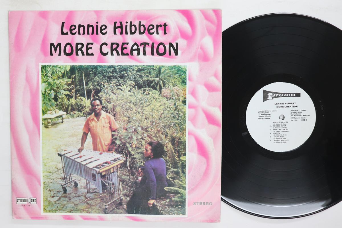 

LP Record LENNIE HIBBERT More Creation SOL1119 STUDIO ONE Jamaica Reggae Ska Dub Used