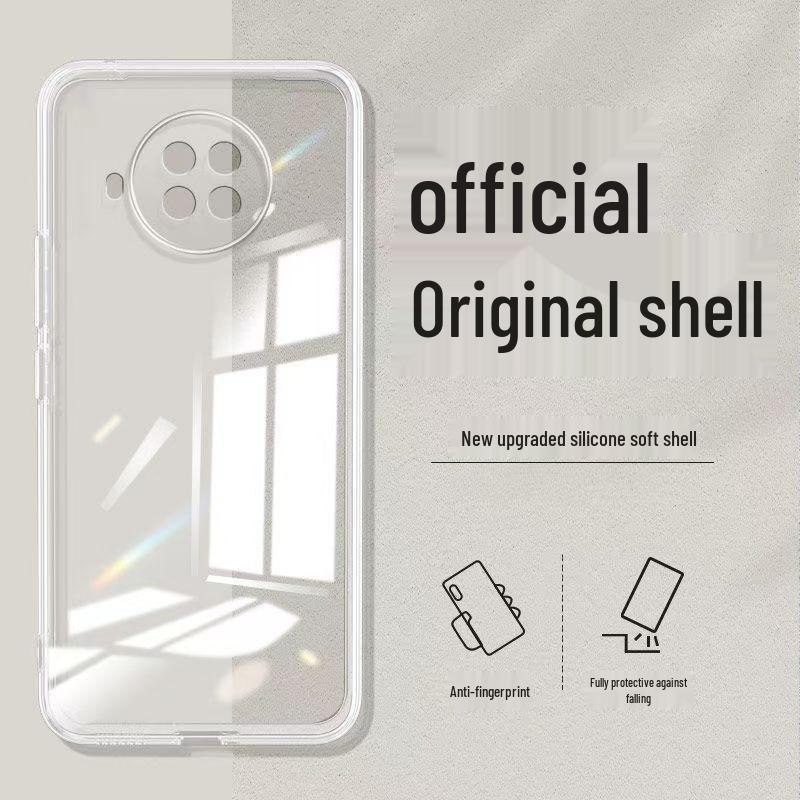 Redmi Note 9 Pro Liquid Silicone Plain Color Case - Full Coverage, Anti-Fall, Soft Shell