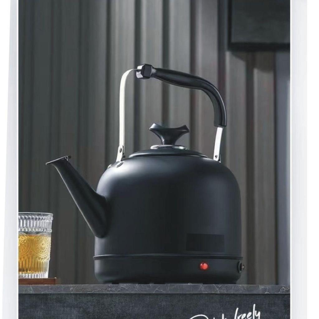 316 Stainless Steel Large Capacity Electric Kettle with Whistling and Heat Preservation, Suitable for Mother and Baby.