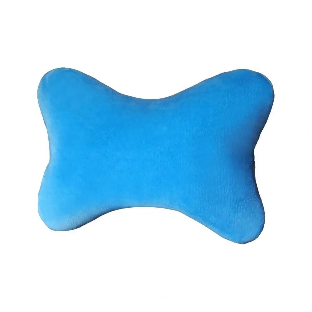 Neck Pillow Detachable Super Soft Polyester High Elasticity Headrest Cushion for