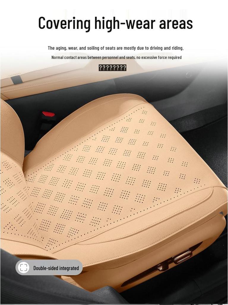 AION UTsuper Special Suede Car Seat Cushion - Universal All-Season Fit for 26 Models