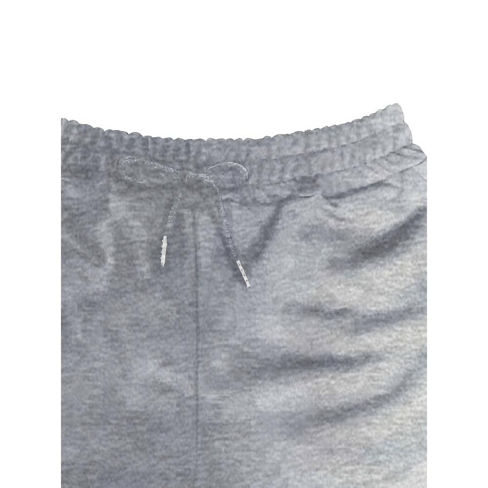 Herren Weite Sporthosen mit Kordelzugbund, Lässige und minimalistische Streetwear, Hauskleidung