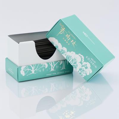 Kiyosumi Kojurin Extra Short Incense Sticks Made with Indian Sandalwood for Home Use. Ideal for Yoga, Meditation, Mindfulness, and Relaxation.