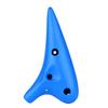 12 hulls plast Ocarina fløyte Alto C musikkinstrument med partitur for musikkelskere og nybegynnere