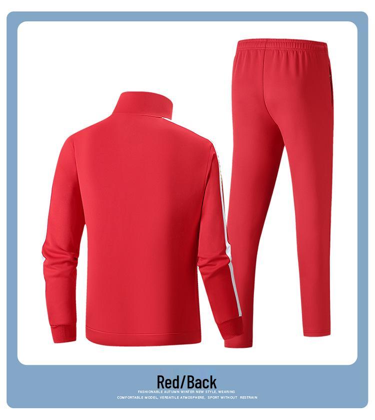 Custom Team Sports Uniform Set for Men & Women - Spring/Autumn Jacket for Competition, Training & Coaching