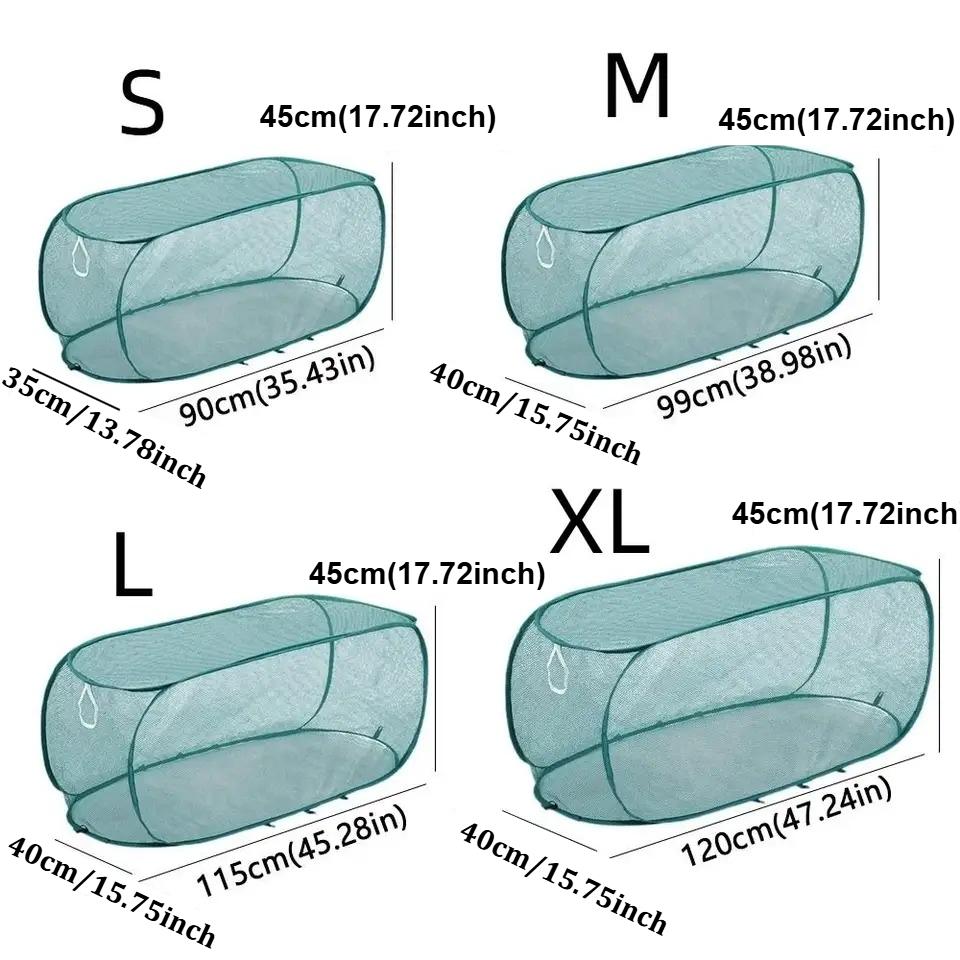 Foldable Plant Protection Dome Garden Pest Control Netting Cage Anti Bird Rabbit Insect Mesh Cover Vegetable Balcony Protector