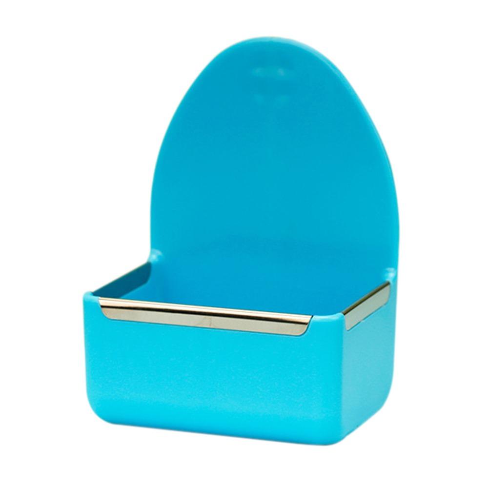 

Hanging Design Pet Cage Feeder Anti Spill Small Animals Food Dispenser Steady Pet Food Bowl Rabbit синий