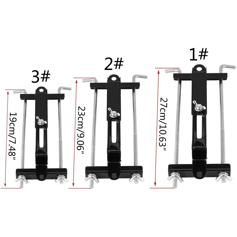 Universelles verstellbares Auto-Lagergestell Leistungsstarker Metall-Batteriehalter Autozubehör Gute Tragfähigkeit Bequeme Nutzung