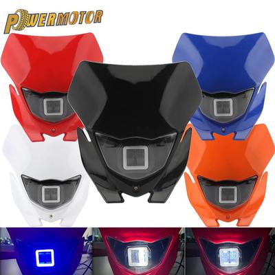 LED Scheinwerfer für Yamaha, Kawasaki, Suzuki, KLX, CRF, WR, YZ 250/450 Geländefahrzeuge