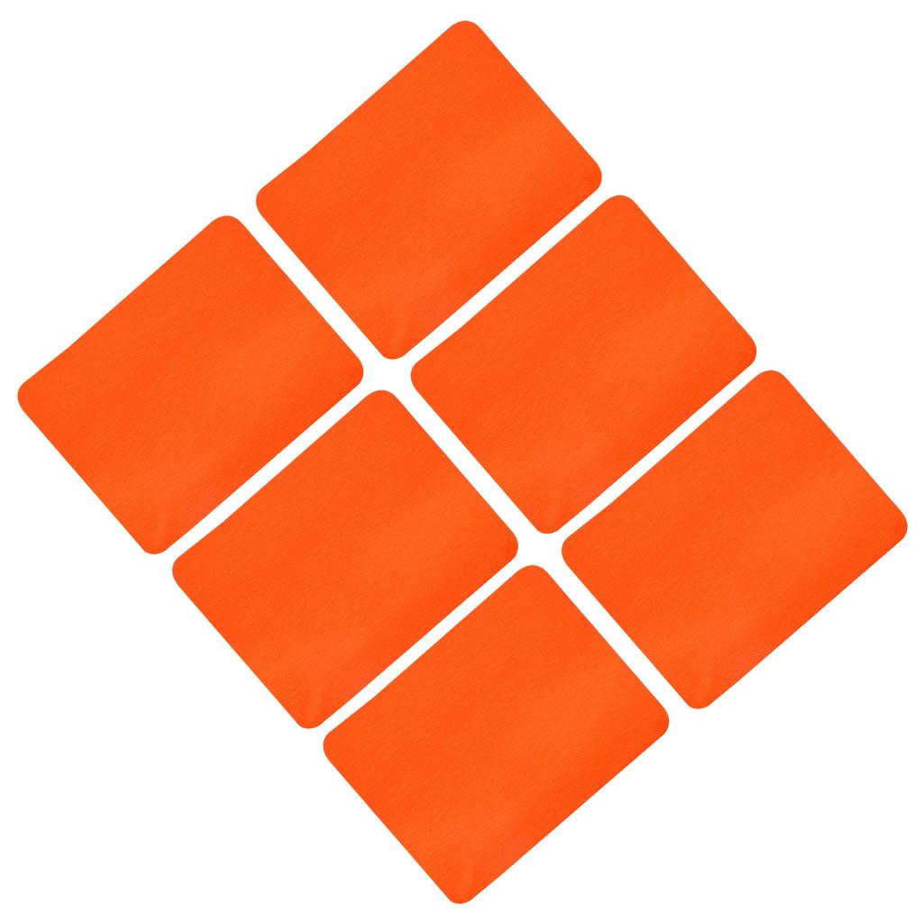 6Pcs Iron On Patches Fabric Repair Patches Iron-On Mending Fabric Khaki for Clothes Repair Pants Hole Repairing and Decoration