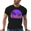 Synthwave - Miami FM-77 T-Shirt t shirts für Mann Pack weiß Mann t shirts hohe Qualität Luxus br