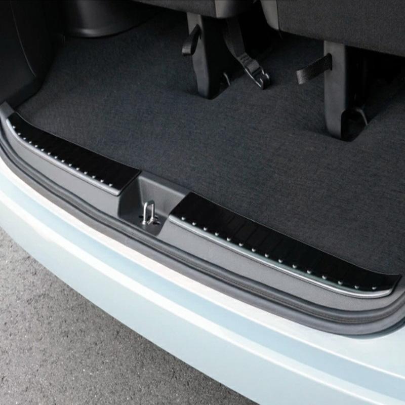 For Honda FREED AIR/CROSSTAR 2024 stainless steel Built-in Rear Bumper Protector door Sill Trunk Tread Plate Trim Accessories