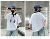 Boys' short sleeved summer clothes 2026 new item, CUHK boys' summer letter printed T-shirt, thin base shirt