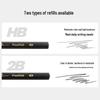 Black Wooden HB Pencils