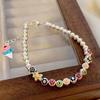 Elegant Geometric Flower Bracelet For Women Sweet Fresh Style 2024 Summer