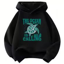 Autumn Children's Comfortable Hooded Sweatshirt, Korean-style Trendy Loose and Soft Breathable Boys' and Girls' Coat