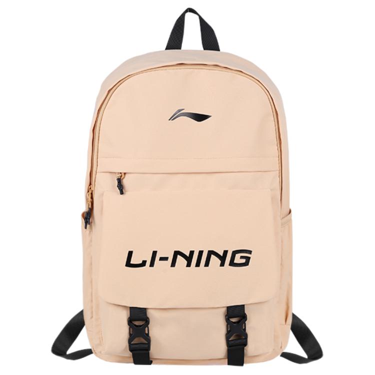 Li Ning Kids Large Capacity Sports Leisure Backpack Kids Backpack Desert-Yellow YBSU179-3 Desert Yellow