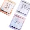 Square Aesthetic Planet Sticker Notes Tearable and Sticky Oil Paintings Note Pads, Notes and Messages Stickers Sticky Tabs