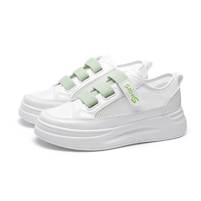Fashion Increase Breathable Mesh Upper Sneakers Sneakers White Safety Women's Summer Casual Streetwear Shoes