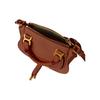 Chloe Marcie Solid Color Adjustable Detachable Shoulder Strap Grain Calfskin Mini Crossbody Handbag Women Handbags Brown CHC23-SS595I31-25M