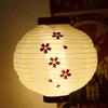 Japanese cloth Lantern Waterproof New Round 30x30CM Hanging Outside Sushi Shop Restaurant Decor flag Ornament Multi Patterns