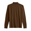 Men's Casual Retro Small V-neck Long-sleeved Top