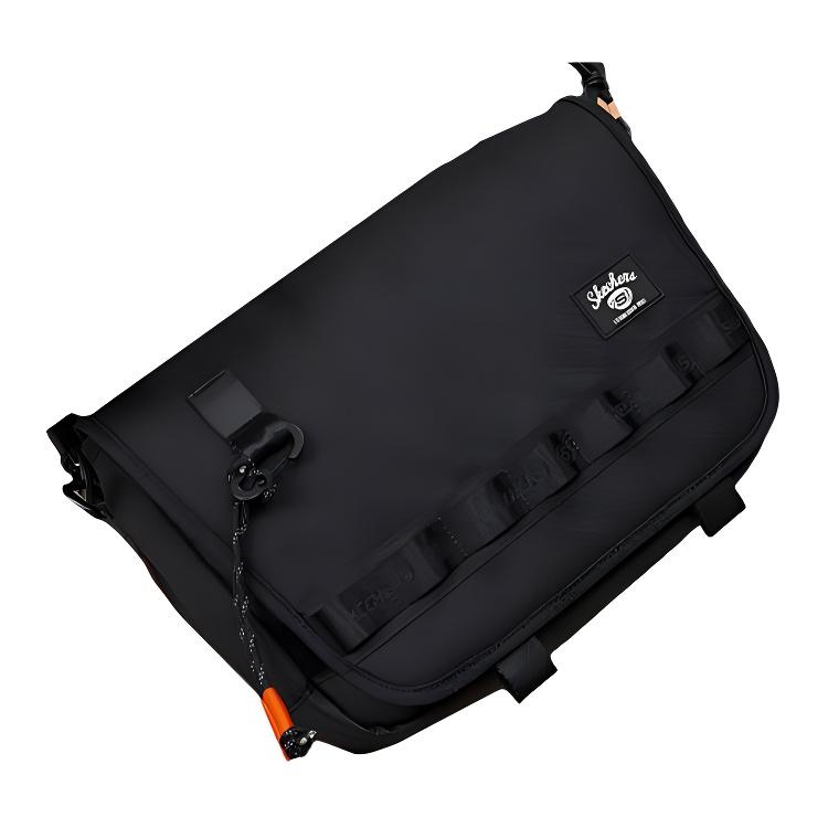 Skechers Logo Detachable Adjustable Shoulder Strap Fabric Crossbody Tote Bag Unisex bags Carbon-Black L323U026-0018 Carbon Black 11390₽