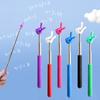 Retractable Teacher Pointer Finger Stainless Steel Teaching Pointer Telescopic Classroom Finger Pointer Handheld Presenter Tools