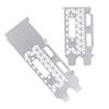 Shield Full Half Height BackPlate For MSI GeForce GTX 1050 2GT LP Graphics Card Baffle Strip Bezel Blank
