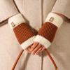 1pair Plush Women's Winter Gloves Touchscreen Thermal Gloves New Handwear  Outdoor Cycling