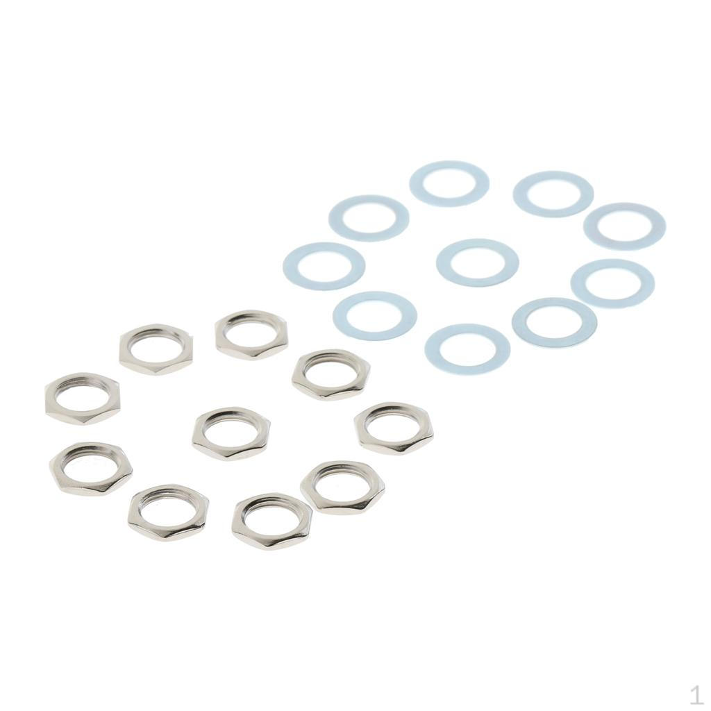 10 Set Guitar Nut Washer for Electric Repalcement Parts