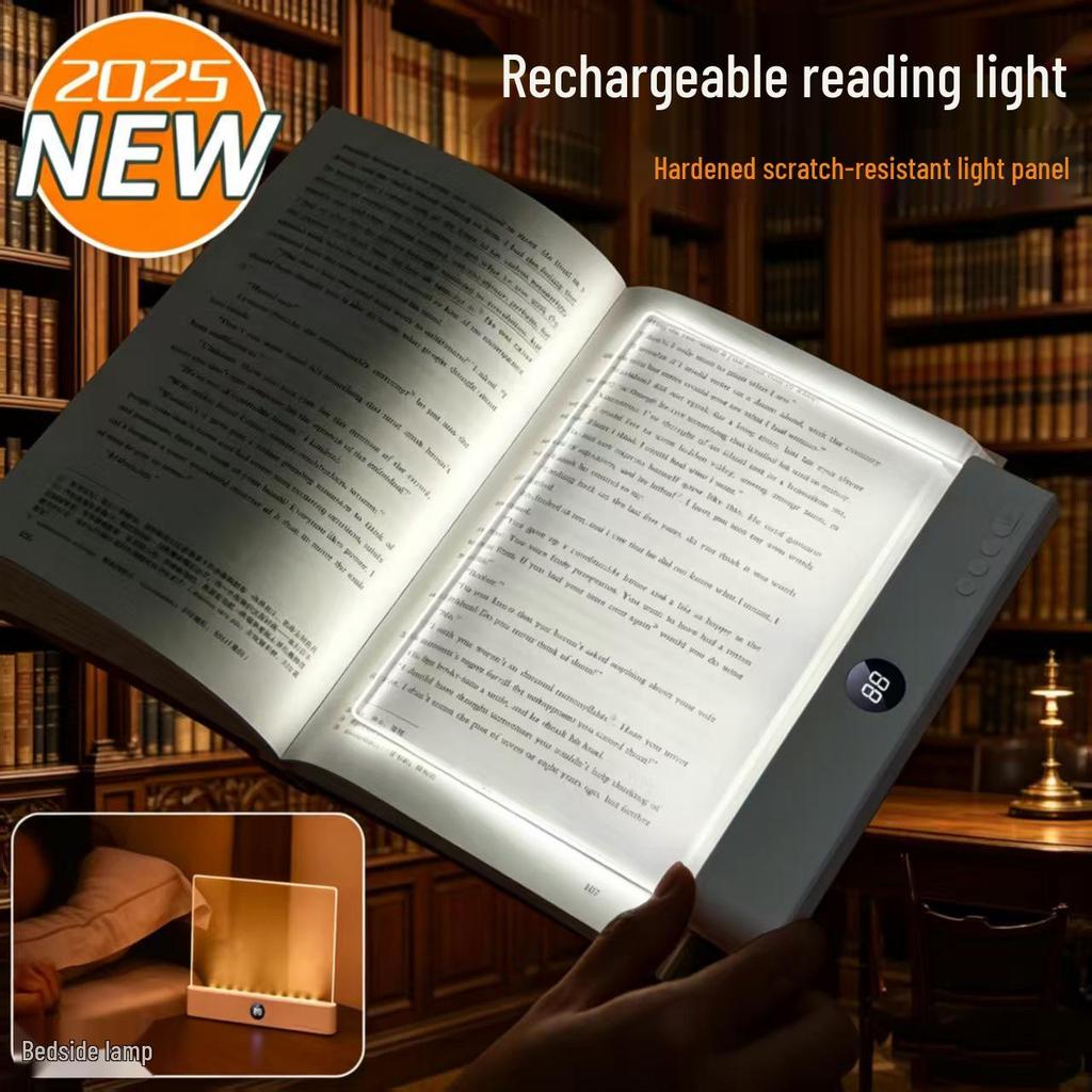 LED Bedside Reading Lamp with Book Clip - Eye Protection for Night Study