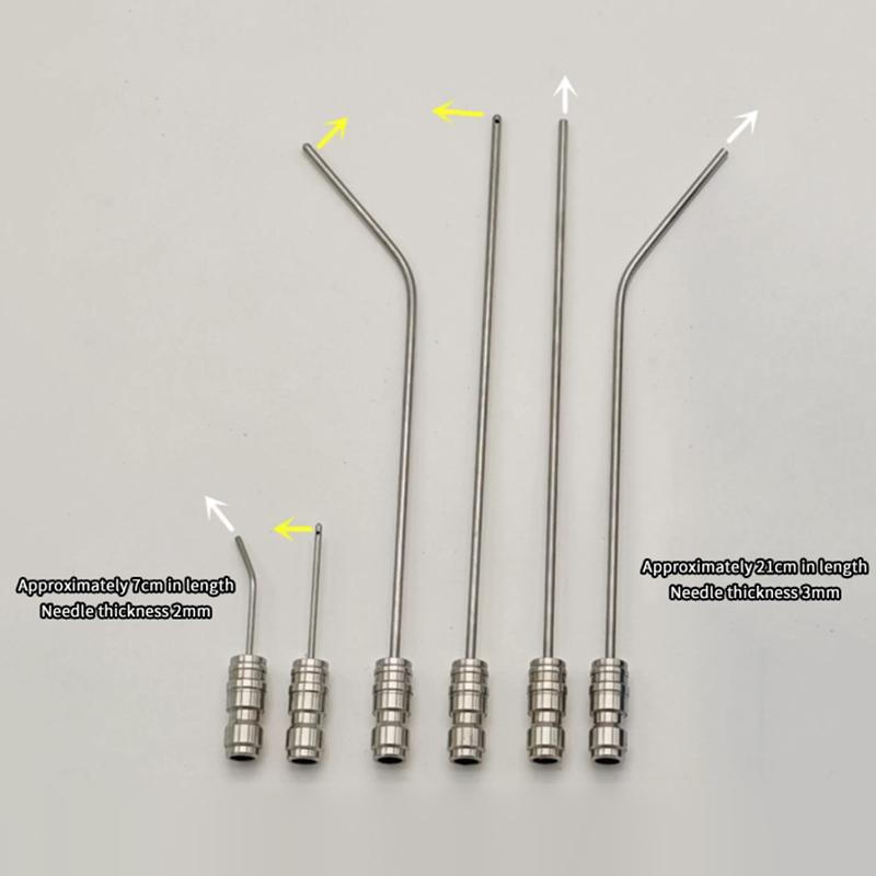 1 pièce Acier Inoxydable Nettoyage Haute Pression Aiguille Buse 1/4" Connexion Rapide Design Fin Pour Nettoyage en Profondeur Réservoirs de Lave-Auto AC