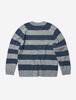 FLATWAVE IN SEOUL Noor Wool Stripe Round Knit Gray/Indigo