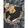 New Launch – Designer Faux Georgette Saree with Bandhani Print & Sequins Embroidery