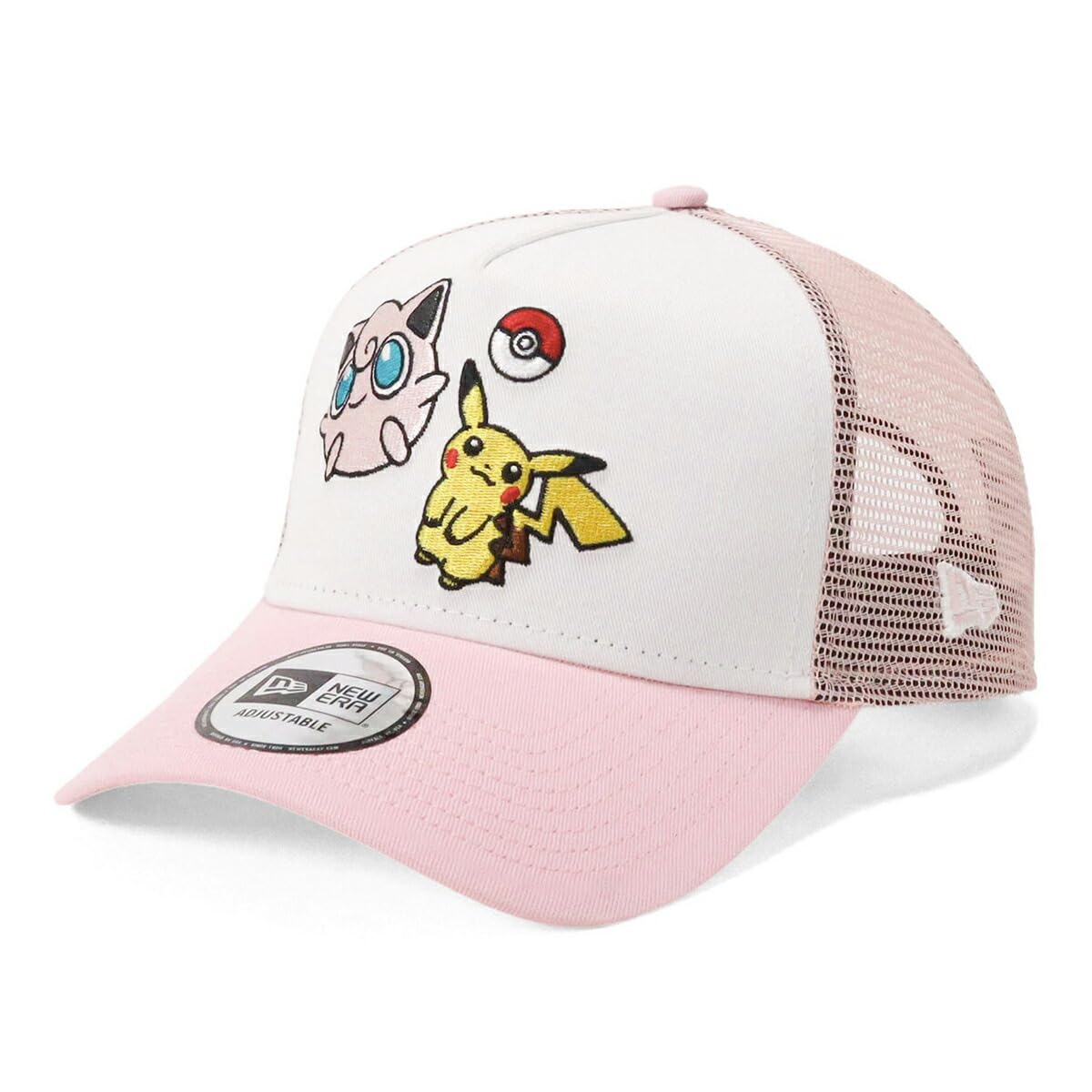 Mesh Cap Pokemon Collaboration FREE 940AFTR POKEMON JIGG PIKA WHI [New Era] White/Pink