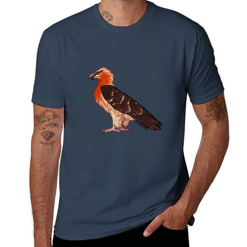 bearded vulture T-Shirt boys whites quick-drying plus size tops funnys mens t shirts