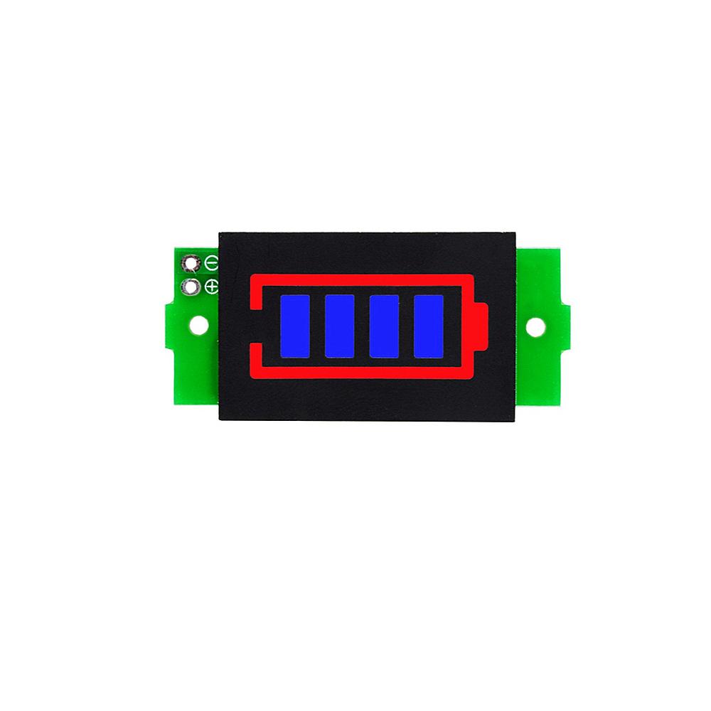 1-8S 1S/2S/3S/4S Single 3.7V Lithium Battery Capacity Indicator Tester 4.2V Display Electric Vehicle Battery Power Tester Li-ion синий