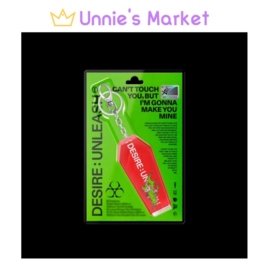 

ENHYPEN - ЖЕЛАНИЕ : UNLEASH 6-й мини-альбом (Брелок Вер.) + Бесплатный подарок 1EA