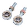 2Pcs M10 Tie Rod End Ball Joint Bearing Steel Alloy Smoother Steering Enhanced Handling for ATV