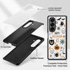 Halloween Ghost Pumpkin Case For Samsung Z Fold 8 Ultra 7 6 5 4 Hybrid Leather Skin Hard PC Bumper Cover For Galaxy Z Fold8 Fold7 Fold6 Fold5