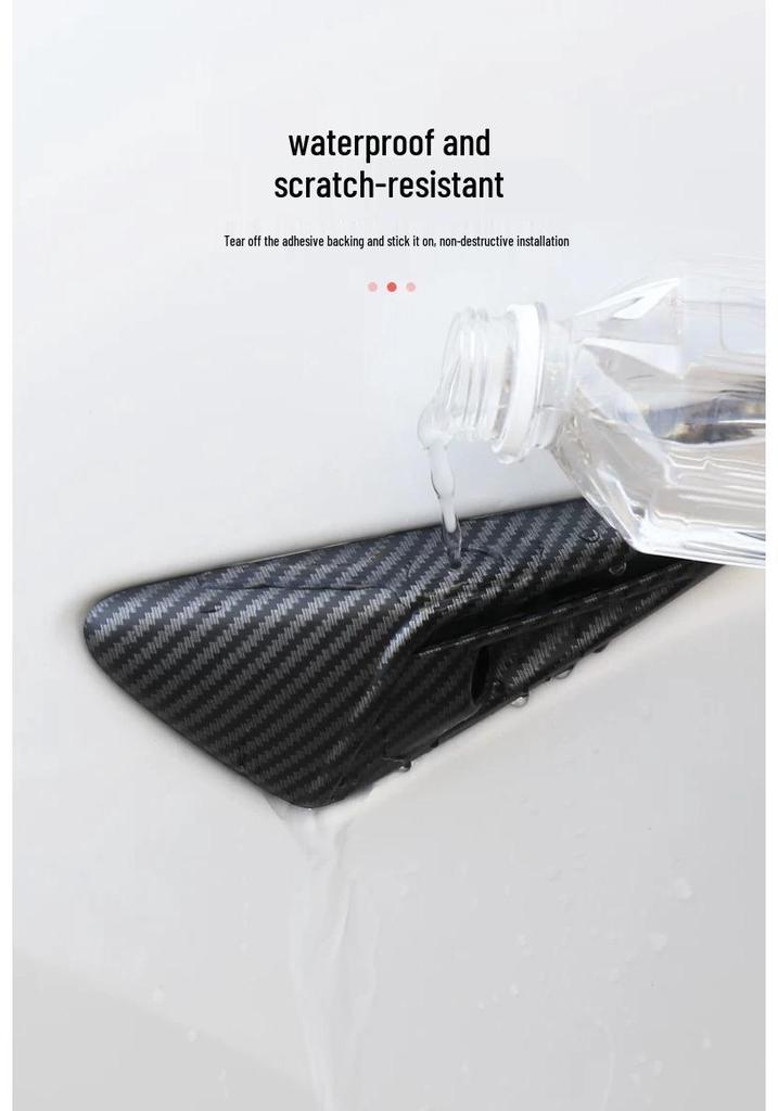 Tesla Model 3/Y/YL Side Camera Cover - Updated Exterior Fender Accessory.