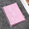 50pcs Macaron Color Photo Cover Frosted Double Layer Card Film Album Small Card Protection Case Idol Photo Card Case