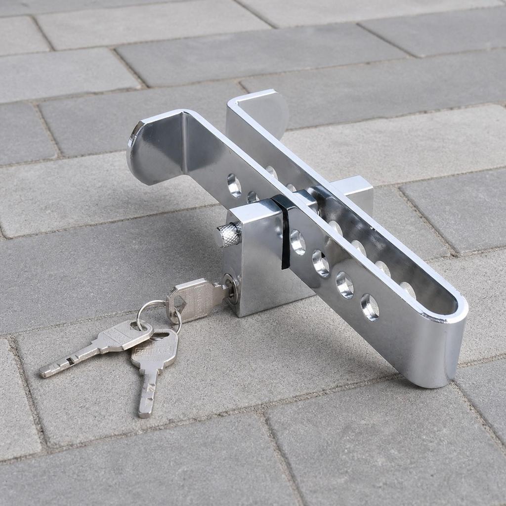 Anti-Anti-Tamper Pedal Lock Stainless Steel Brake Long-Lasting