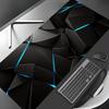 Large Desk Pad Cool Polygon Pattern Mouse Pad Gaming Mats NonSlip Desk Mat Mouse Carpet Stitched Edge HD Printing Office Mat