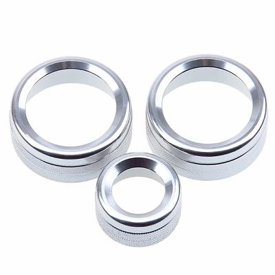 Eaglerich 3PCS/Lot Car Air Conditioner Dial Cover Switch Cover Knob Cover Adjustment Ring Air