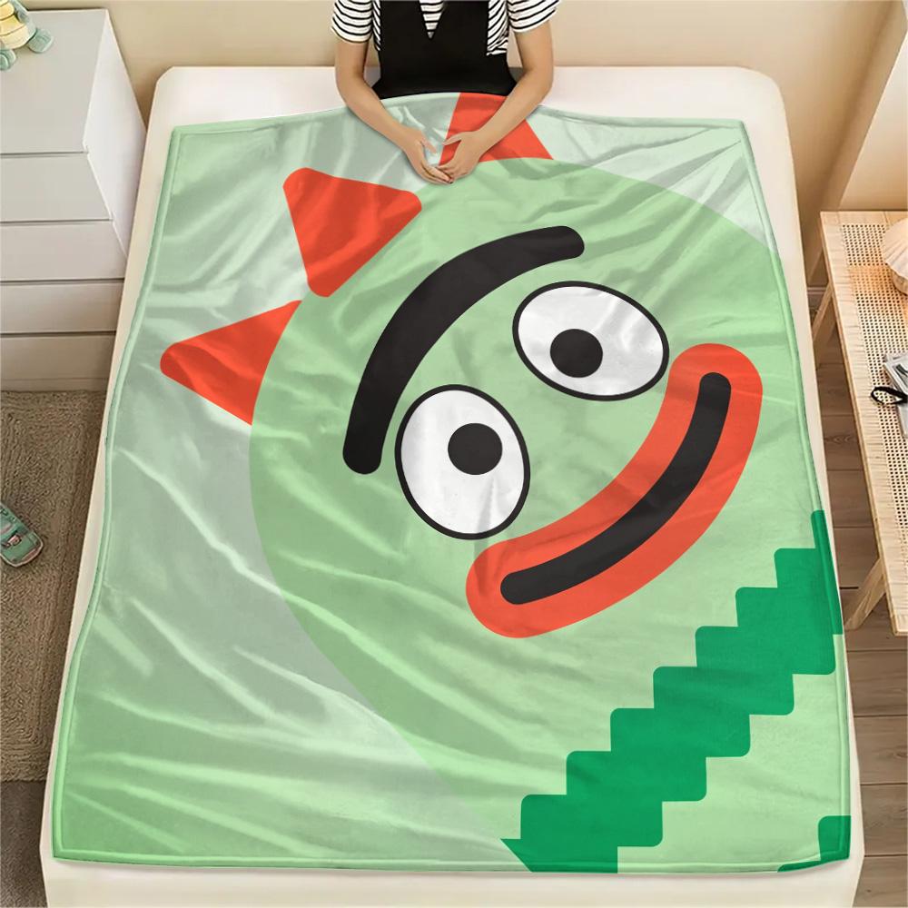 Йо Габба Габба!  Фланелевое одеяло с принтом, Высокое качество, Комфортное для всех сезонов, Декор для дома, Тепло и уют 80cm x 120cm